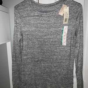 Long Sleeve Grey Tee